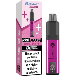 Hayati Pro Max Plus 6000 Prefilled Pod Kit - 10mg | Strawberry Watermelon